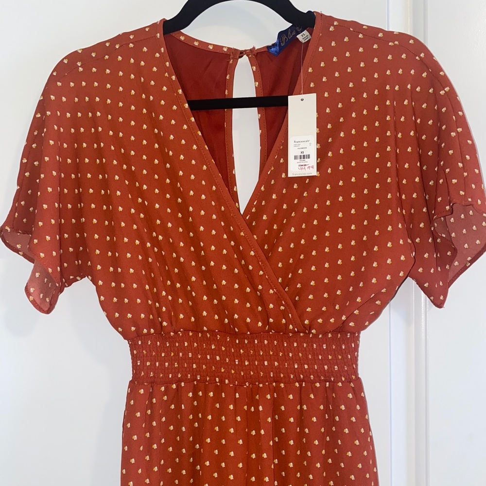 Francesca’s Jumpsuit-Brand New